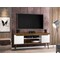 Manhattan Comfort Bradley 62.99 TV Stand, Rustic Brown and White 228BMC96 - alternate 3
